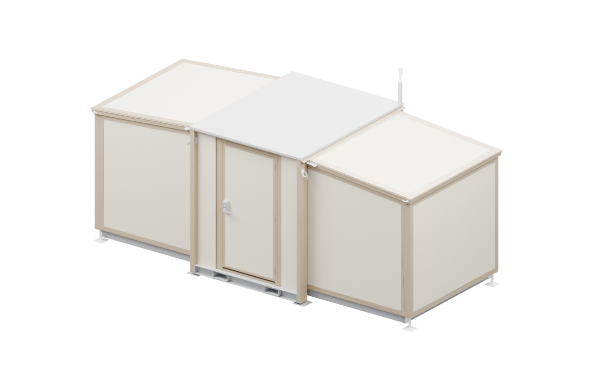 ACE 463L deployed shelter rendering