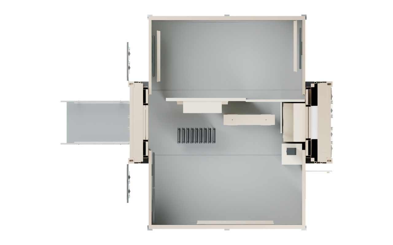 Example C-FORTS coordination workspace — initial view