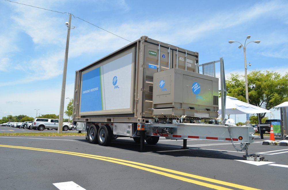 Actual C-FORTS hydraulic Mobilizer trailer system